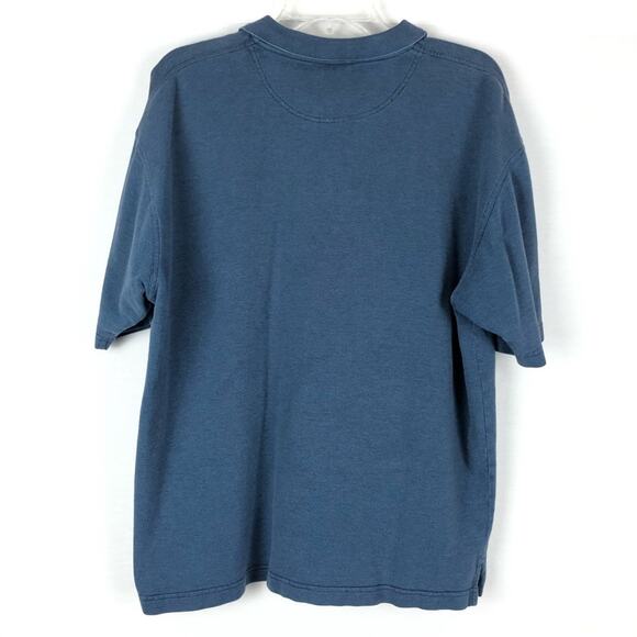 Walt Disney World Mickey Golf Polo Men's Size L 100% Cotton Blue Short Sleeve - Picture 2 of 9